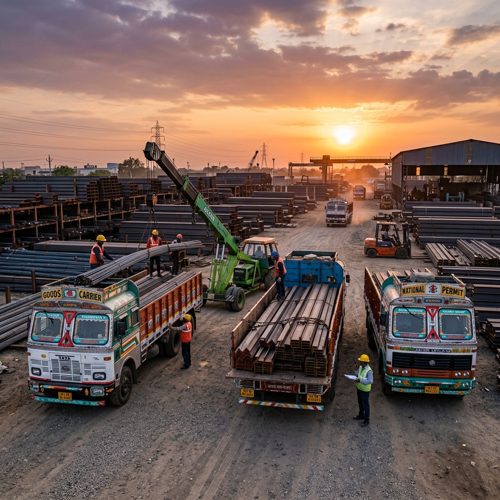 Iron & Steel Trading, Structural Fabrication & Supplies wholesale logistics and trailer dispatch - fabricationworks.co
